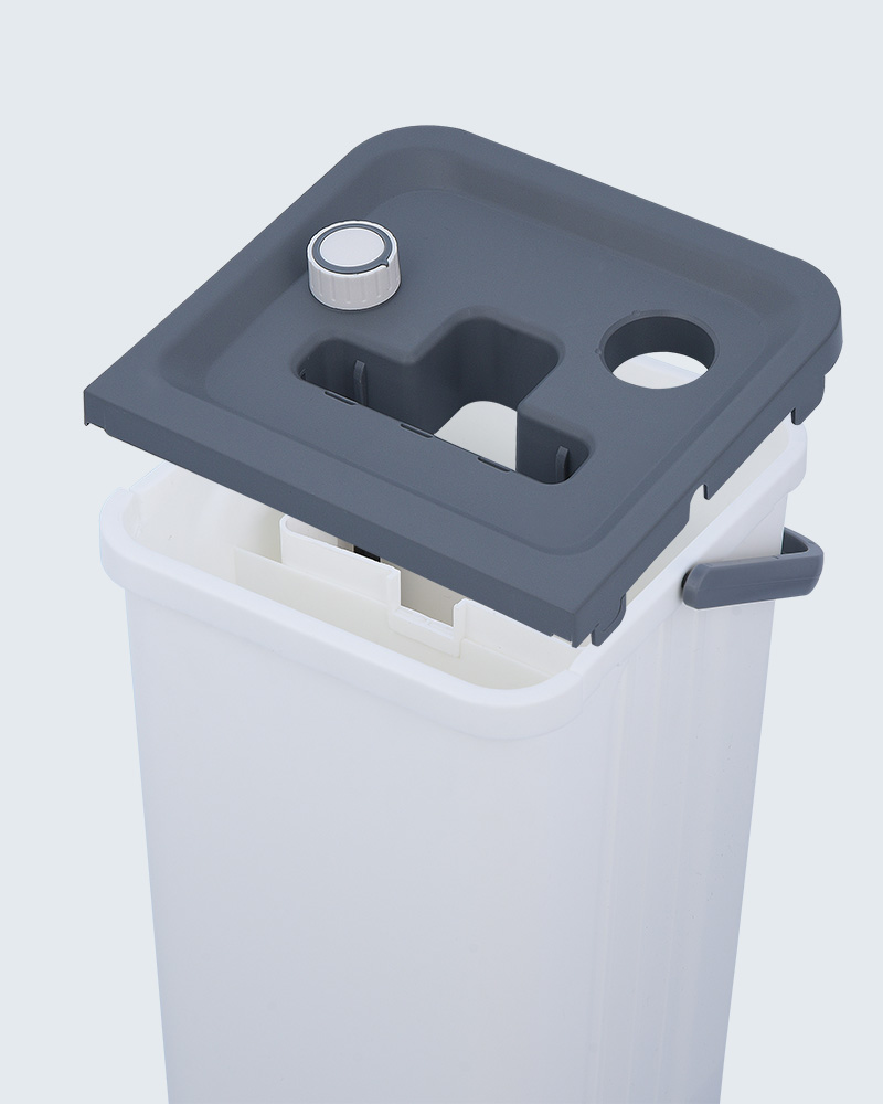 Puhtaan ja likaisen veden erotusmoppikauhasarja