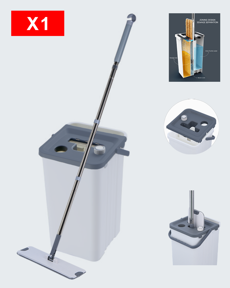 Puhtaan ja likaisen veden erotusmoppikauhasarja