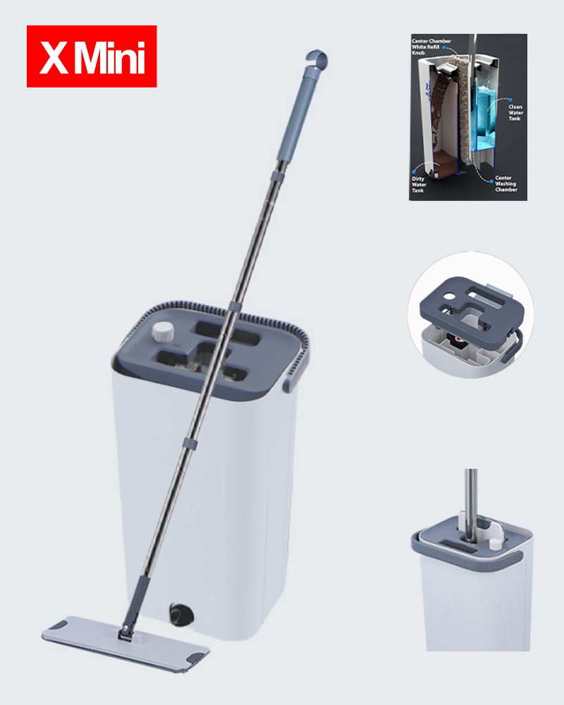Märkä- ja kuivakäyttöinen Mopx Mini Flat Mop -kauhasarja