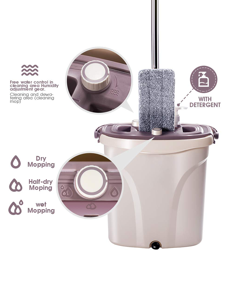 Mopx Dual Zone Dual Control likaisen veden erotusmoppikauhasarja