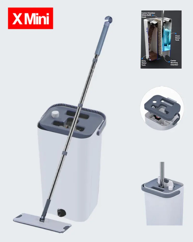 Kuinka Flat Mop Bucket Set toimii?